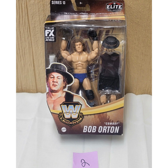 WWE Legends Elite Collection Bob Orton "Cowboy" Series 13 Wrestling Figure (2) - Picture 1 of 9